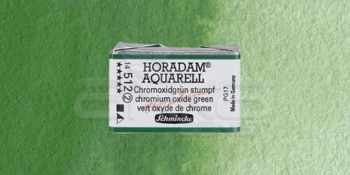 Schmincke Horadam Aquarell 1/1 Tablet 512 Chromium Oxide Green seri 2 - 512 Chromium Oxide Green