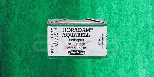 Schmincke Horadam Aquarell 1/1 Tablet 514 Helio Green seri 2 - 514 Helio Green
