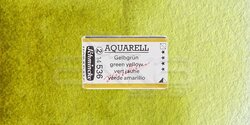 Schmincke - Schmincke Horadam Aquarell 1/1 Tablet 536 Green Yellow seri 2