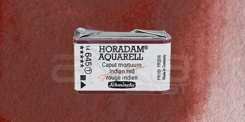 Schmincke Horadam Aquarell 1/1 Tablet 645 Indian Red seri 1 - 645 Indian Red