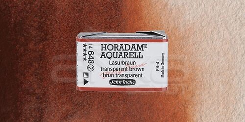 Schmincke Horadam Aquarell 1/1 Tablet 648 Translucent Brown seri 2 - 648 Translucent Brown