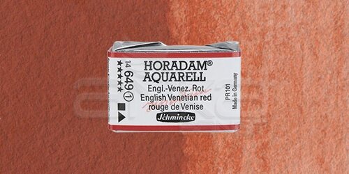 Schmincke Horadam Aquarell 1/1 Tablet 649 English-Venetian Red seri 1 - 649 English-Venetian Red