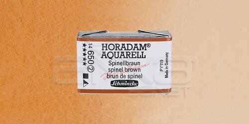 Schmincke Horadam Aquarell 1/1 Tablet 650 Spinel Brown seri 2 - 650 Spinel Brown