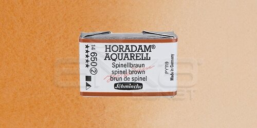 Schmincke Horadam Aquarell 1/1 Tablet 650 Spinel Brown seri 2 - 650 Spinel Brown