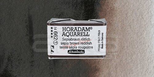 Schmincke Horadam Aquarell 1/1 Tablet 662 Sepia Brown Tone seri 1 - 662 Sepia Brown Tone