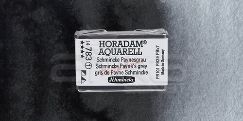 Schmincke Horadam Aquarell 1/1 Tablet 783 Schmincke Paynes Grey seri 1 - 783 Schmincke Paynes Grey