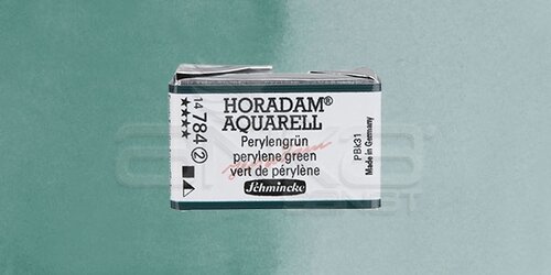 Schmincke Horadam Aquarell 1/1 Tablet 784 Perylene Green seri 2 - 784 Perylene Green