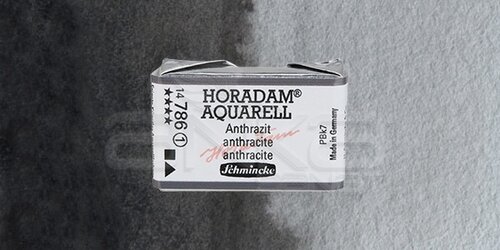 Schmincke Horadam Aquarell 1/1 Tablet 786 Anthracite seri 1 - 786 Anthracite