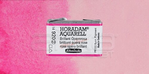 Schmincke Horadam Aquarell 1/1 Tablet 920 Brilliant Opera Rose seri 2