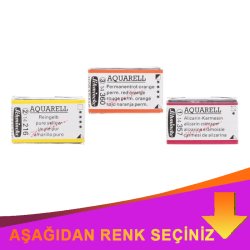 Schmincke - Schmincke Horadam Aquarell 1/1 Tablet İndirimli Renkler