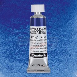 Schmincke - Schmincke Horadam Aquarell Tube 15ml Seri 2 French Ultramarine 493