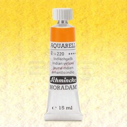 Schmincke - Schmincke Horadam Aquarell Tube 15ml Seri 2 Indian Yellow 220