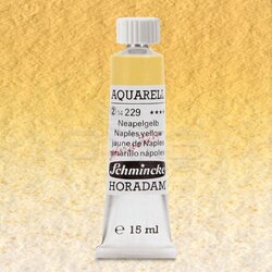 Schmincke - Schmincke Horadam Aquarell Tube 15ml Seri 2 Naples Yellow 229