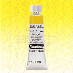 Schmincke - Schmincke Horadam Aquarell Tube 15ml Seri 2 Pure Yellow 216