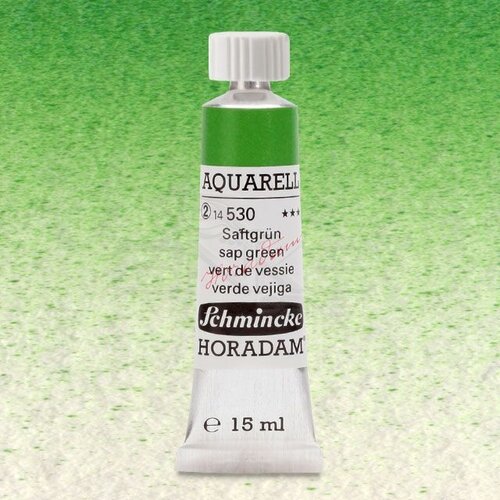 Schmincke Horadam Aquarell Tube 15ml Seri 2 Sap Green 530