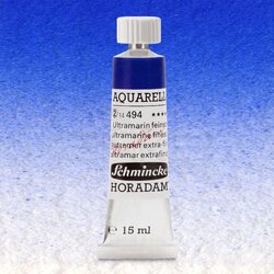 Schmincke - Schmincke Horadam Aquarell Tube 15ml Seri 2 Ultramarine Finest 494