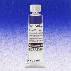 Schmincke - Schmincke Horadam Aquarell Tube 15ml Seri 2 Ultramarine Violet 495