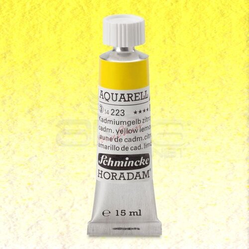Schmincke Horadam Aquarell Tube 15ml Seri 3 Cadmium Yellow Lemon 223