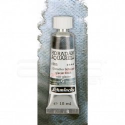 Schmincke - Schmincke Horadam Aquarell Tube 15ml Super Granulation 965 Glacier Black