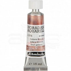 Schmincke - Schmincke Horadam Aquarell Tube 15ml Super Granulation 974 Galaxy Brown (1)