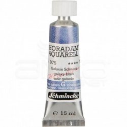 Schmincke - Schmincke Horadam Aquarell Tube 15ml Super Granulation 975 Galaxy Black (1)