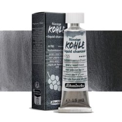 Schmincke - Schmincke Liquit Charcoal Graphite Seed Black 15ml