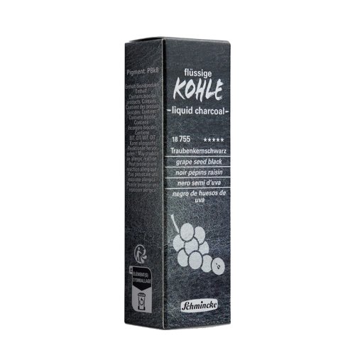 Schmincke Liquit Charcoal Graphite Seed Black 15ml
