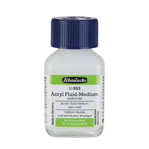 Schmincke Medium Fluid Medium Semi Mat Yarı Sıvı Akrilik Medyumu 60ml 50553