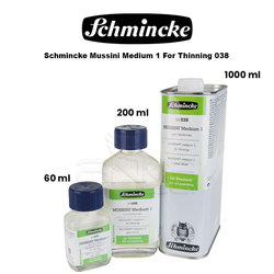 Schmincke - Schmincke Mussini Medium 1 For Thinning 038