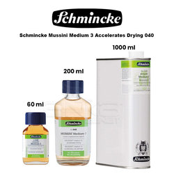 Schmincke - Schmincke Mussini Medium 3 Accelerates Drying 040