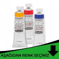 Mussini - Schmincke Mussini 35ml Yağlı Boya Yeşil Tonlar