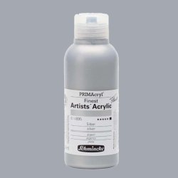 Schmincke - Schmincke Primacryl Akrilik Boya 250ml Seri 2 No:995 Silver