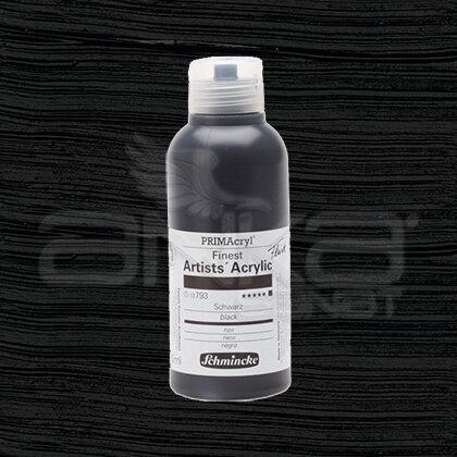 Schmincke Primacryl Akrilik Boya 250ml Seri 1 Black N:793 - 793 Black