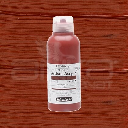 Schmincke Primacryl Akrilik Boya 250ml Seri 1 Burnt Sienna N:679 - 679 Burnt Sienna