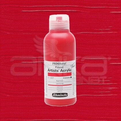 Schmincke Primacryl Akrilik Boya 250ml Seri 2 Carmine N:321 - 321 Carmine