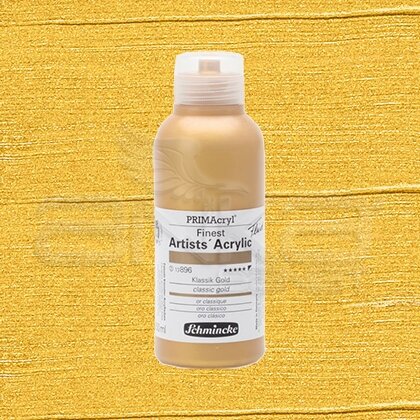 Schmincke Primacryl Akrilik Boya 250ml Seri 2 Classic Gold N:896 - 896 Classic Gold
