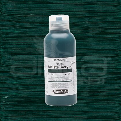 Schmincke Primacryl Akrilik Boya 250ml Seri 2 Phthalo Green Blue Shade N:563