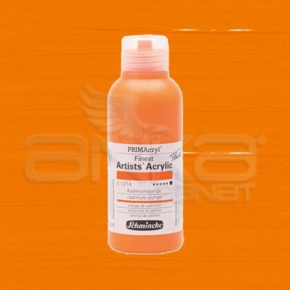 Schmincke Primacryl Akrilik Boya 250ml Seri 3 Cadmium Orange N: 914 - 214 Cadmium Orange