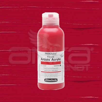 Schmincke Primacryl Akrilik Boya 250ml Seri 3 Cadmium Red Deep N:322 - 322 Cadmium Red Deep