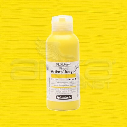 Schmincke Primacryl Akrilik Boya 250ml Seri 3 Cadmium Yellow Light N:207 - 207 Cadmium Yellow Light