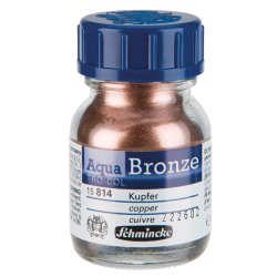 Schmincke - Schmincke Aqua Bronze Powder Copper 20ml