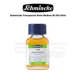 Schmincke - Schmincke Transparent Paint Medium 50 053 60ml