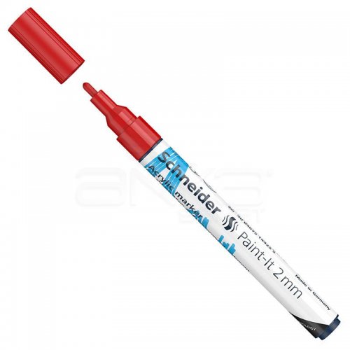 Schneider Akrilik Marker Kalem 310 2mm 102 Red