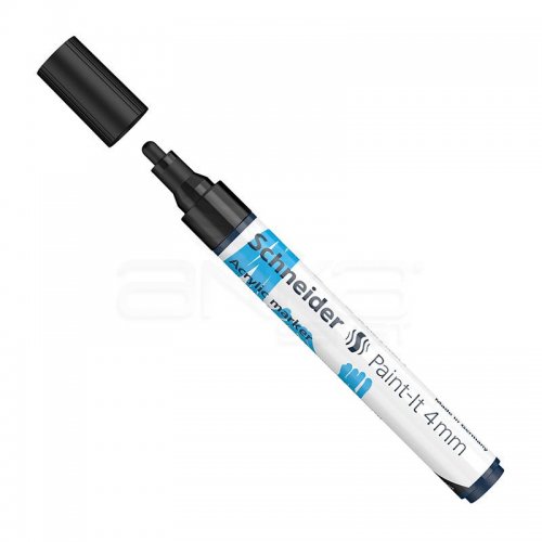 Schneider Akrilik Marker Kalem 320 4mm 201 Black