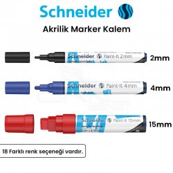 Schneider Akrilik Marker Kalem - Thumbnail