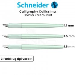Schneider Calligraphy Callissima Dolma Kalem Mint Yeşili - Thumbnail