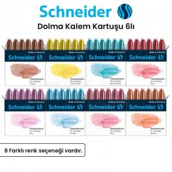 Schneider - Schneider Dolma Kalem Kartuşu 6lı