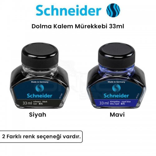Schneider Dolma Kalem Mürekkebi 33ml