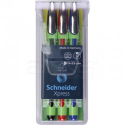 Schneider - Schneider Xpress Fineliner 0.8mm 3lü 190093 (1)