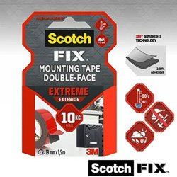 Scotch - Scotch Extra Güçlü Montaj Bandı 19x1,5m 10kg